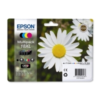 Epson 18XL (T1816) multipack zwart + 3 kleuren hoge capaciteit (origineel) C13T18164010 C13T18164012 026486