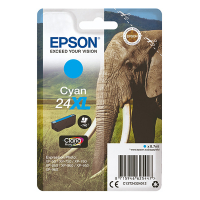 Epson 24XL (T2432) inktcartridge cyaan hoge capaciteit (origineel) C13T24324010 C13T24324012 026592