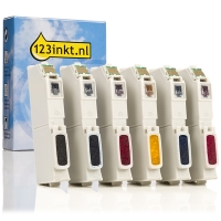 Epson 24XL (T2438) multipack 6 kleuren hoge capaciteit (123inkt huismerk)