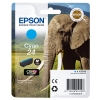 Epson 24 (T2422) inktcartridge cyaan (origineel)