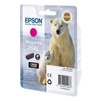 Epson 26XL (T2633) inktcartridge magenta hoge capaciteit (origineel) 026514