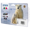 Epson 26XL (T2636)  multipack zwart + 3 kleuren hoge capaciteit (origineel)