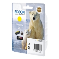 Epson 26 (T2614) inktcartridge geel (origineel) 026504