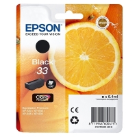 Epson 33 (T3331) inktcartridge zwart (origineel) C13T33314010 C13T33314012 902475