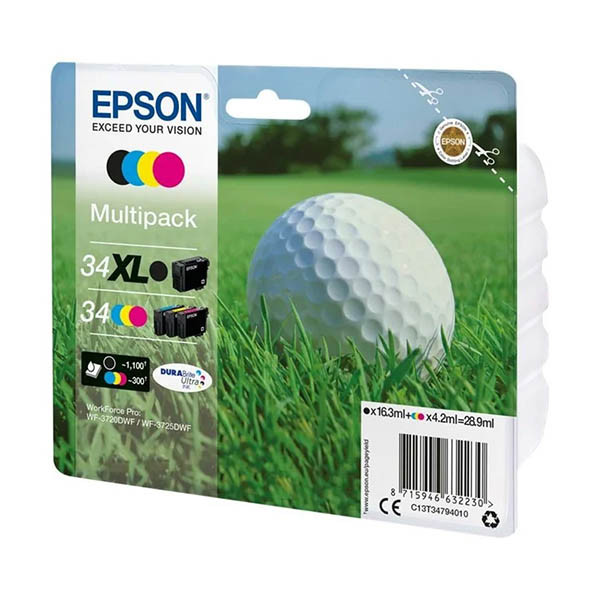 Epson 34XL/34 multipack (origineel) 652116 - 1