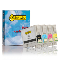 Epson 405 (T05G6) multipack zwart + 3 kleuren (123inkt huismerk) 110829