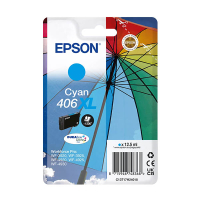 Epson 406XL (T17H2) inktcartridge cyaan (origineel) 652174