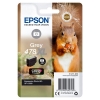 Epson 478XL inktcartridge grijs hoge capaciteit (origineel) C13T04F64010 027196