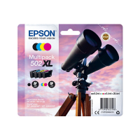 Epson 502XL (T02W6) multipack (origineel) C13T02W64010 C13T02W64020 652001