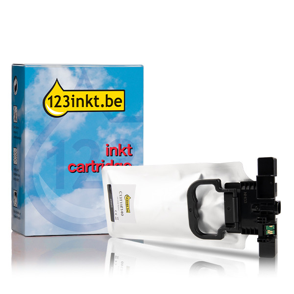 Epson C13T11E140 inktcartridge zwart extra hoge capaciteit (123inkt huismerk) C13T11E140C 084383 - 1