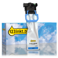 Epson C13T11N240 inktcartridge cyaan (123inkt huismerk)