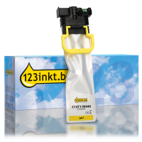 Epson C13T11N440 inktcartridge geel (123inkt huismerk)