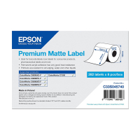 Epson C33S045740 premium matte label 105 x 210 mm (origineel) C33S045740 083642