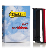Epson ERC-23B/R inktlint zwart rood (123inkt huismerk) ERC23BRC 080179