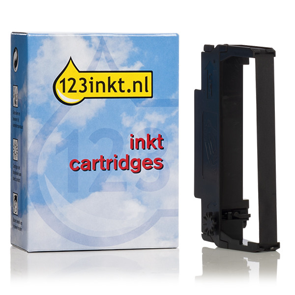 Epson ERC30B inktlint zwart (123inkt huismerk) C43S015451C 080129 - 1