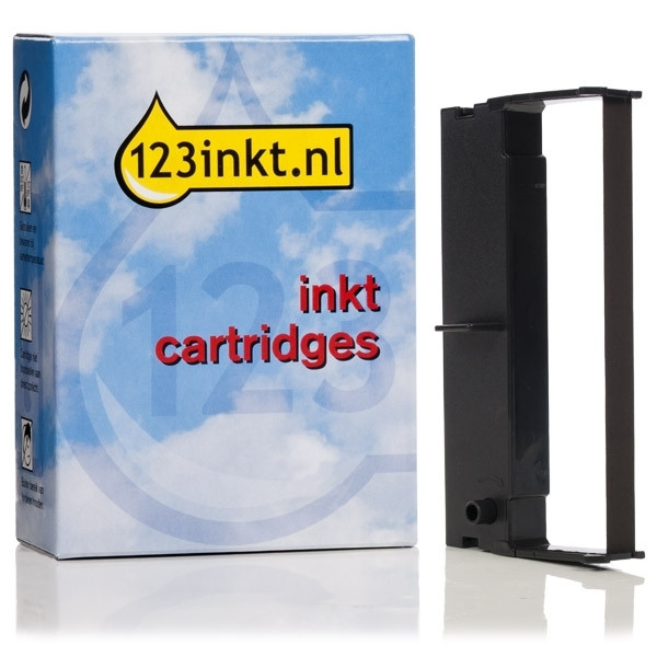 Epson ERC38B/R inktlint zwart/rood (123inkt huismerk) C43S015376C 080158 - 1