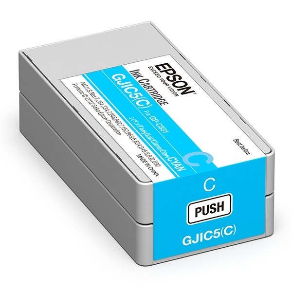 Epson GJIC5(C) inktcartridge cyaan (origineel) C13S020564 026742 - 1