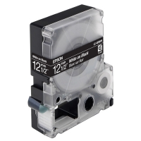 Epson LC-4BWV9 tape levendig wit op zwart 12 mm (origineel) C53S625404 083028