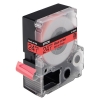 Epson LC-6RBP9 tape zwart op pastel rood 24 mm (origineel)
