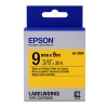 Epson LK-3YBP tape zwart op pastel geel 9 mm (origineel) 083166 - 1