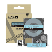 Epson LK-4LAS tape grijs op blauw 12 mm (origineel) C53S672106 084468