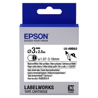 Epson LK-4WBA3 krimpkous zwart op wit 3 mm (origineel) C53S654903 083286
