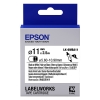 Epson LK-6WBA11 krimpkous zwart op wit 11 mm (origineel)