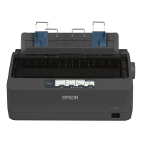 Epson LX-350 matrix printer zwart-wit C11CC24031 831754