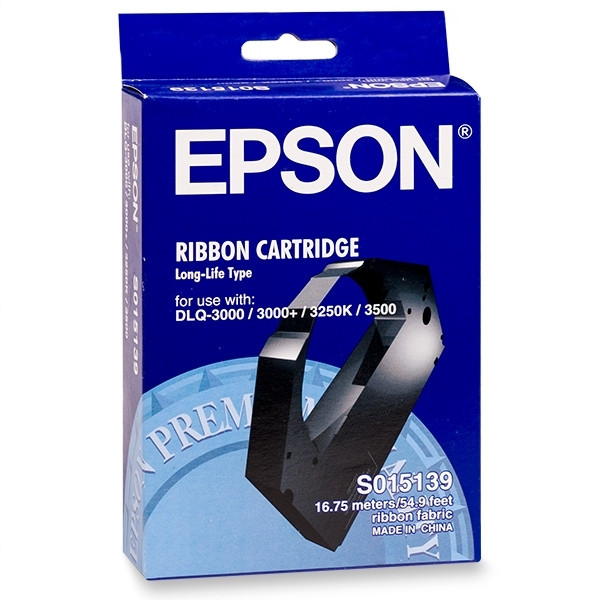 Epson S015139 inktlint zwart (origineel) C13S015139 080186 - 1