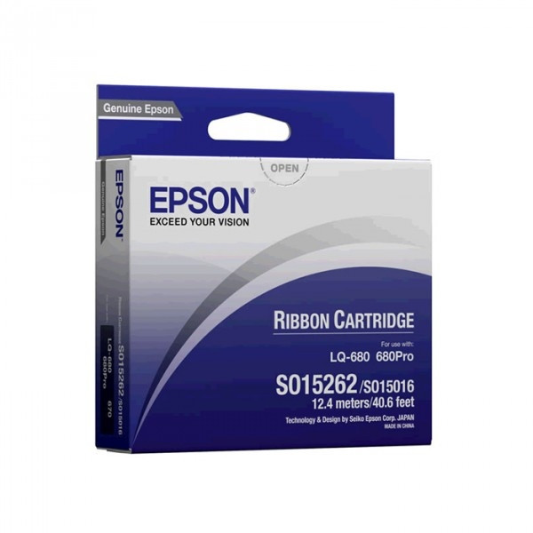 Epson S015262 inktlint zwart (origineel) C13S015262 080080 - 1