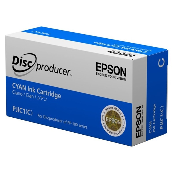 Epson S020447 inktcartridge cyaan PJIC1(C) (origineel) C13S020447 026374 - 1