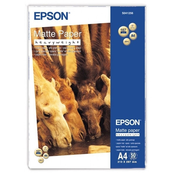 Epson S041256 matte paper heavy weight 167 g/m² A4 (50 vellen) C13S041256 064600 - 1
