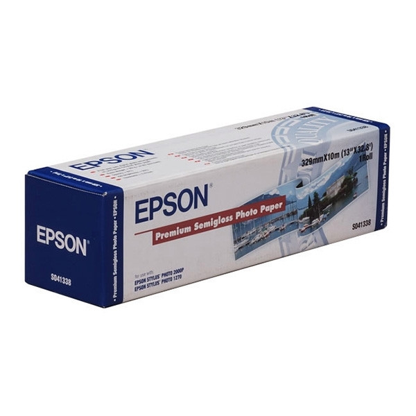 Epson S041338 Premium Semigloss Photo Paper Roll 330 mm (13 inch) x 10 m (250 g/m²) C13S041338 151236 - 1