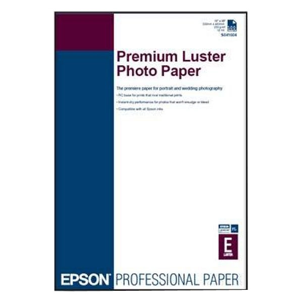 Epson S041784 premium luster photo paper 250 g/m² A4 (250 vellen) C13S041784 153022 - 1
