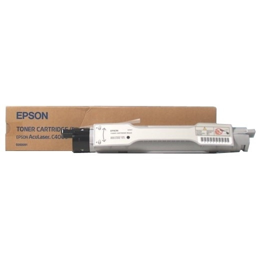 Epson S050091 toner zwart (origineel) C13S050091 027370 - 1