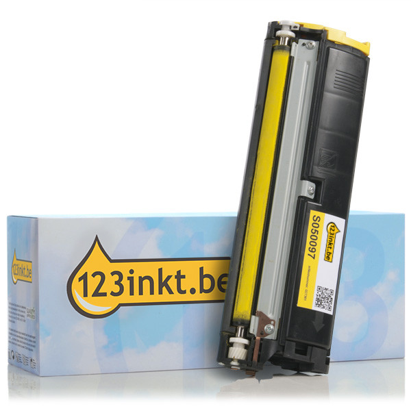 Epson S050097 toner geel hoge capaciteit (123inkt huismerk) C13S050097C 027361 - 1