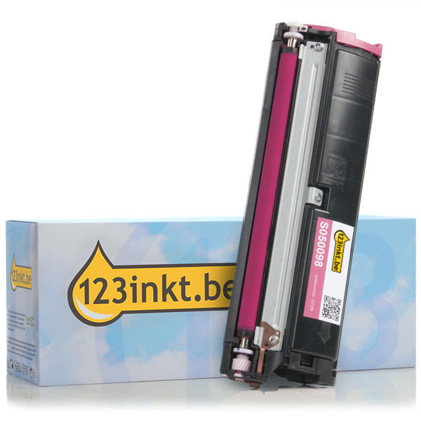 Epson S050098 toner magenta hoge capaciteit (123inkt huismerk) C13S050098C 027355 - 1