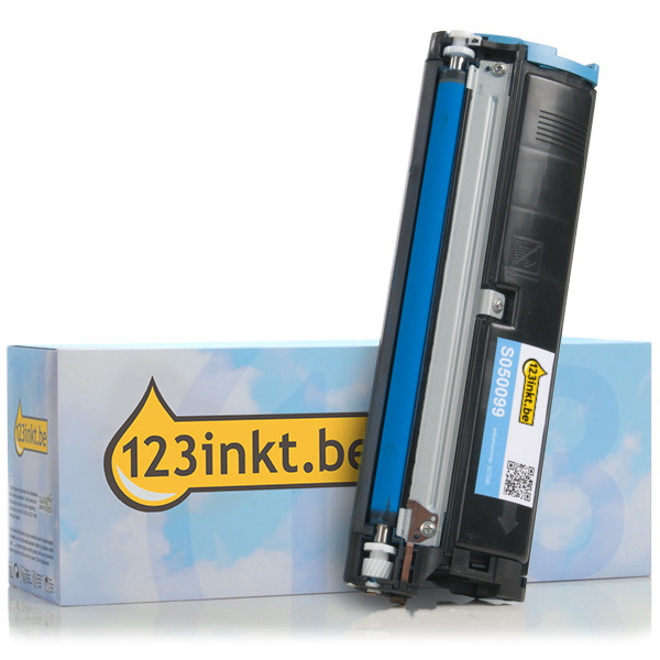 Epson S050099 toner cyaan hoge capaciteit (123inkt huismerk) C13S050099C 027345 - 1