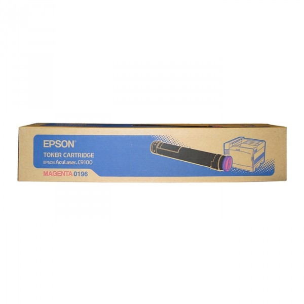 Epson S050196 toner magenta (origineel) C13S050196 027855 - 1