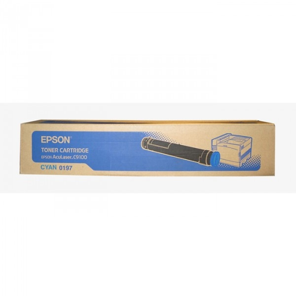 Epson S050197 toner cyaan (origineel) C13S050197 027860 - 1