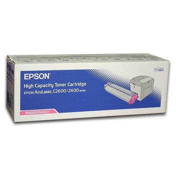 Epson S050227 toner magenta hoge capaciteit (origineel) C13S050227 027895 - 1