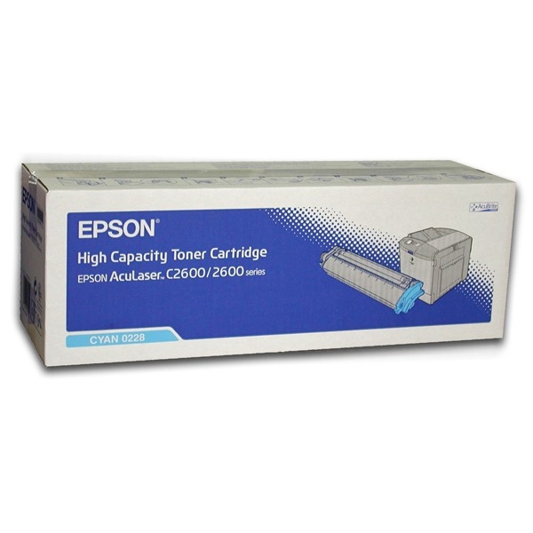Epson S050228 toner cyaan hoge capaciteit (origineel) C13S050228 027900 - 1