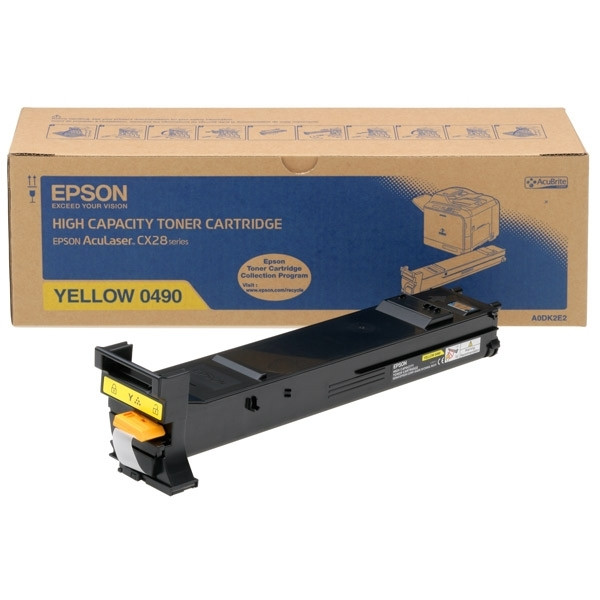 Epson S050490 toner geel (origineel) C13S050490 028216 - 1