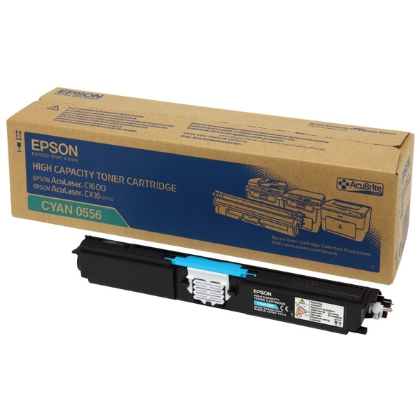 Epson S050556 toner cyaan hoge capaciteit (origineel) C13S050556 028198 - 1