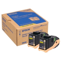 Epson S050606 toner geel duopack (origineel) 028306