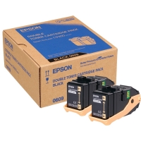Epson S050609 toner zwart duopack (origineel) 028300