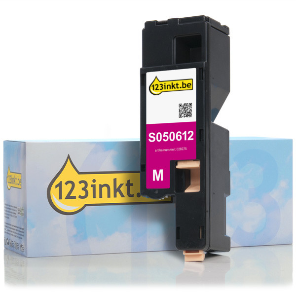 Epson S050612 toner magenta hoge capaciteit (123inkt huismerk) C13S050612C 028277 - 1