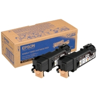 Epson S050631 toner zwart duopack (origineel) 028282