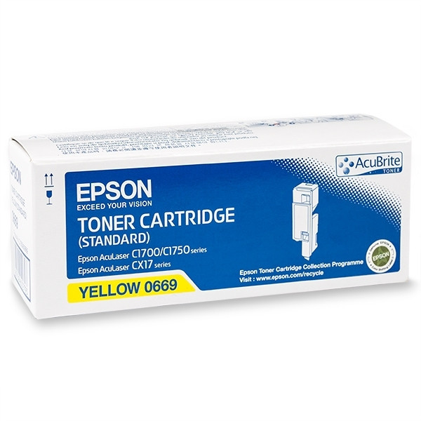 Epson S050669 toner geel (origineel) C13S050669 028270 - 1