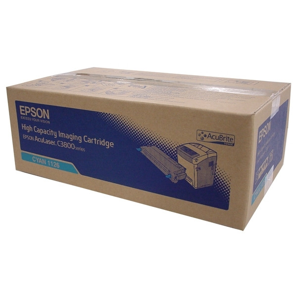 Epson S051126 toner cyaan hoge capaciteit (origineel) C13S051126 028105 - 1